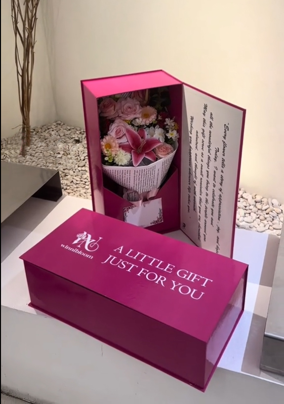 Flower Hardbox Pink